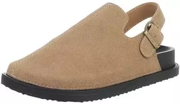 Ital Design Sandalen Riemen und Schnalle 4759 hellbraun