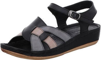 Gemini Anilina Sandale schwarz