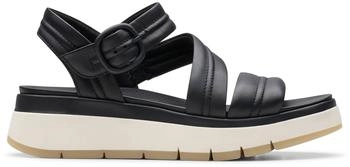 Clarks Tuscan Strap Ledersandalen schwarz 26181473