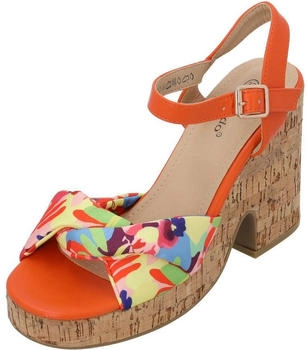 Palado Keilsandalen Evanie orange multi