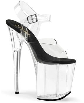 Pleaser Pleaser High-Heels Sandaletten FLAMINGO-808 transparent