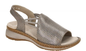 Ara Hawaii Sandale grau bunt irisierend 12-29005