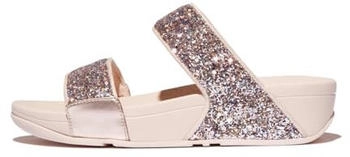 FitWear Lulu Multi-Tonal Glitter Slides Sandale rose