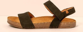 El Naturalista N5790 Balance Ledersandalen grün schwarz