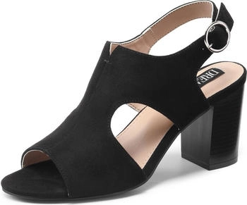 Dream Pairs Klassische Pumps Sandalen Sandaletten schwarz