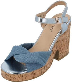 Palado Keilsandalen Evanie lt blue jeans