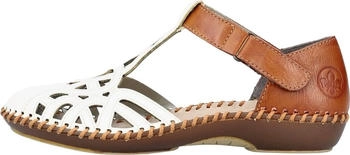 Rieker Riemchensandalen wei&szlig;