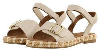 Tom Tailor Sandalen weicher Sohle cream