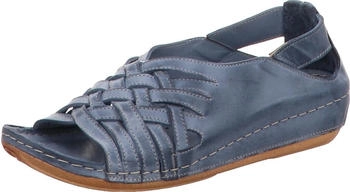 Gemini Damen Sandalette in blau schwarz Gr&ouml;&szlig;e