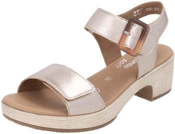 Remonte Dorndorf Sandalette Blockabsatz hellbeige