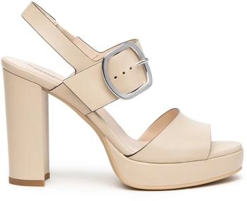 Nero Giardini Sandalen High-Heel-Sandalette beige