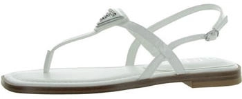Guess Rainey flache Sandale wei&szlig;