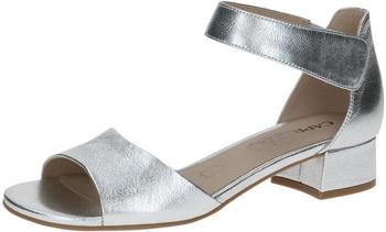Caprice Sandalette 9-28212-42 Memotion silber