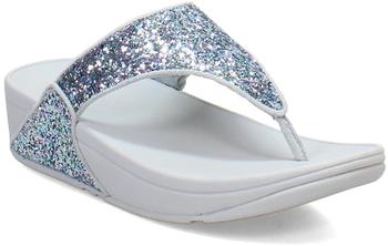 FitWear Lulu Multi-Tonal Glitter Toe-Post Sandale blau schwarz