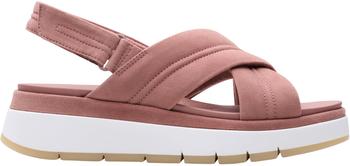 Clarks Tuscan Cross Ledersandalen rosa 26181471