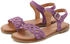 Lascana Sandale Cut-Outs lila