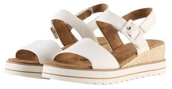 Tom Tailor Sandalen Keilabsatz white