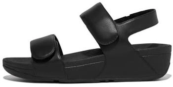 FitWear LULU Adjustable Leder Sandale schwarz