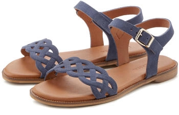 Lascana Sandale Cut-Outs blau
