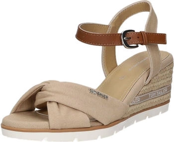Tom Tailor Keilsandale 5390040007 sand