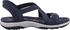 Skechers Reggae Slim Summer Sparkle Damen Sandalen blau schwarz