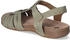 Rieker Damen Sandalen grün synthetik