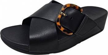 FitWear Lulu Resin Buckle Pantolette