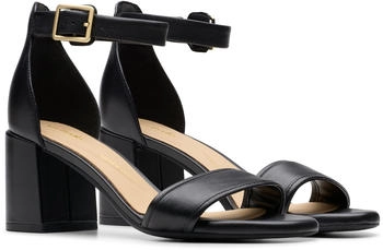 Clarks Ezoria Mae Sandale schwarz Leder
