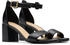 Clarks Ezoria Mae Sandale schwarz Leder