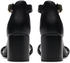 Clarks Ezoria Mae Sandale schwarz Leder