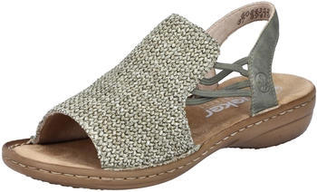 Rieker Riemchensandalen 60843 gr&uuml;n