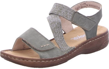 Rieker V2862 Riemchensandalen gr&uuml;n