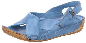 Gemini Sandale Leder Klettverschluss 032024-02 blau