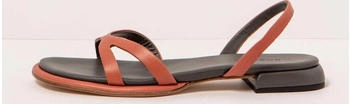 Neosens Leder-Sandalen S3156 Valvin orange schwarz