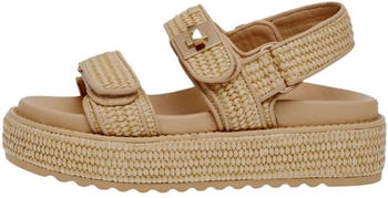 Steve Madden Lederimitat Sandalen natur