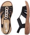 Rieker Riemchensandalen V2870-00 schwarz