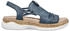 Rieker Damen Sandalen blau synthetik