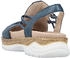 Rieker Damen Sandalen blau synthetik
