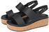 Crocs Brooklyn Cork Low Wedge schwarz