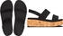 Crocs Brooklyn Cork Low Wedge schwarz