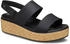 Crocs Brooklyn Cork Low Wedge schwarz