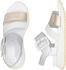 Rieker Damen Sandalen gold silber Leder