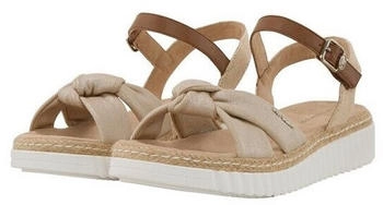 Tom Tailor Sandalen Glitzer-Details gold