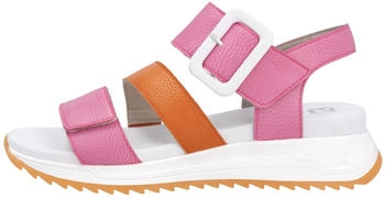 Rieker W2950 Keilsandaletten rosa
