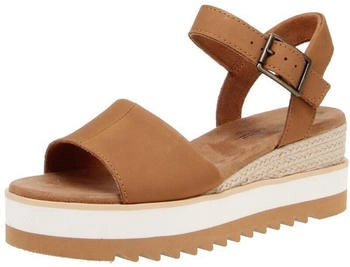 TOMS Shoes Diana Keilsandale braunes Leder (10019757)