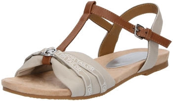 Tom Tailor Sandale beige braun weiß 17043688
