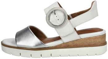 Tamaris Sandale silber weiß