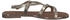 Marco Tozzi Sandale Leder Strassbesatz metallic 2-28143-42