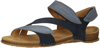 El Naturalista Sandalen blau schwarz Leder