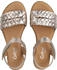 Gabor Sandalette 2 759 89 gelocht geflochten gold